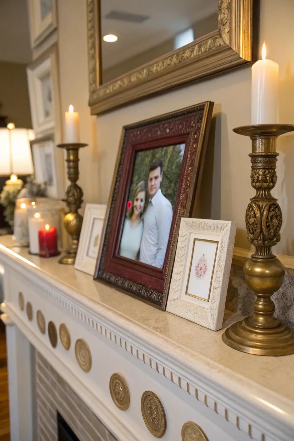 Photos and certificates enhanced with wax seals, producing treasured keepsakes.