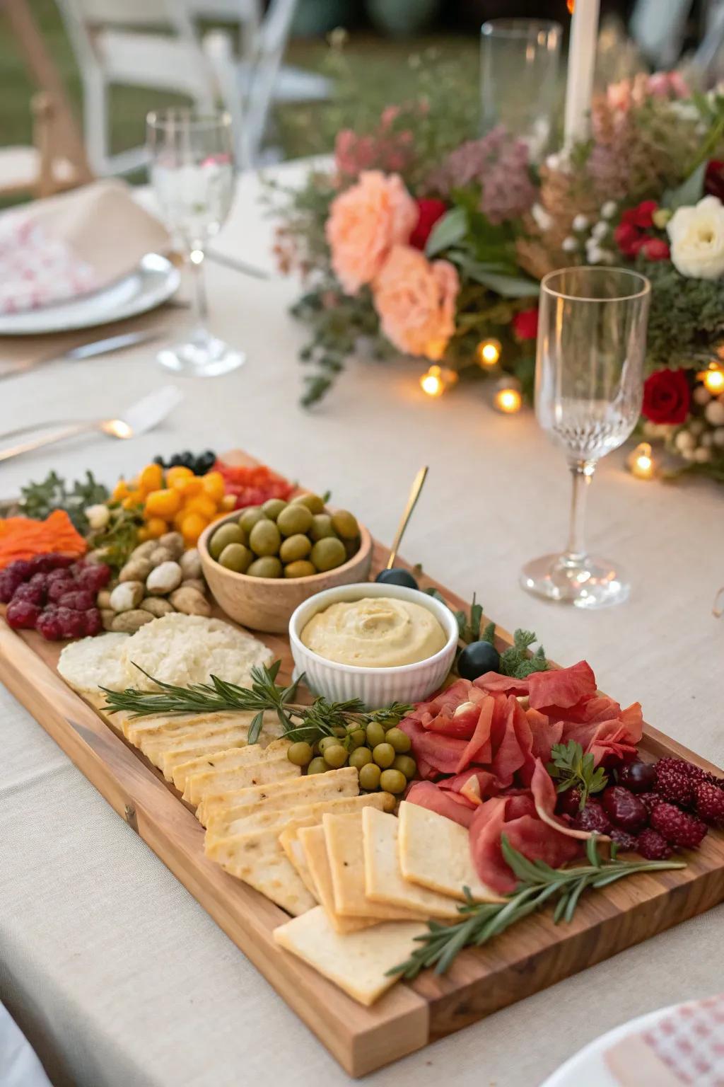 Mediterranean flair injects a rich, flavorful sensation.