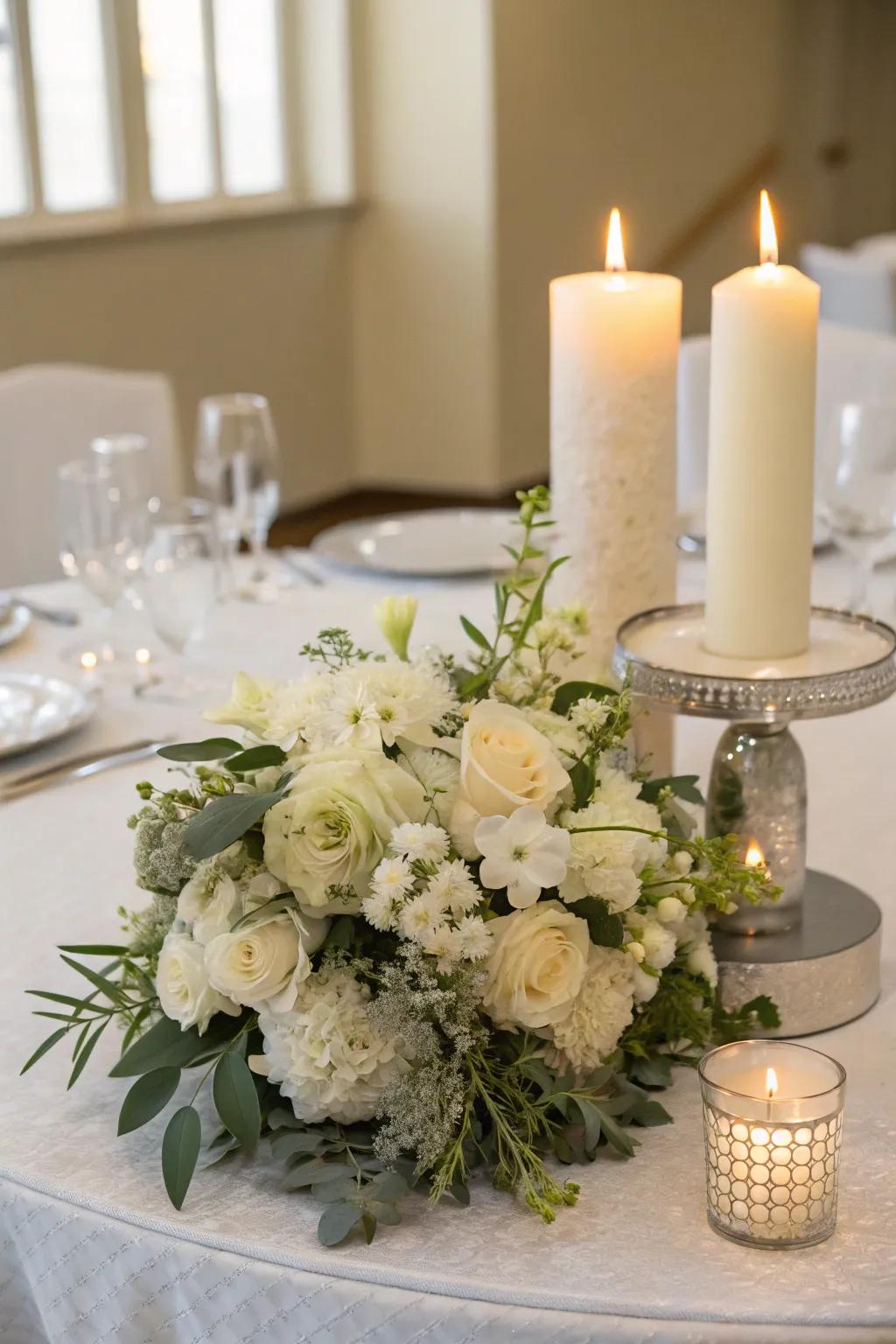 Centerpieces that enthrall with their pure elegance.