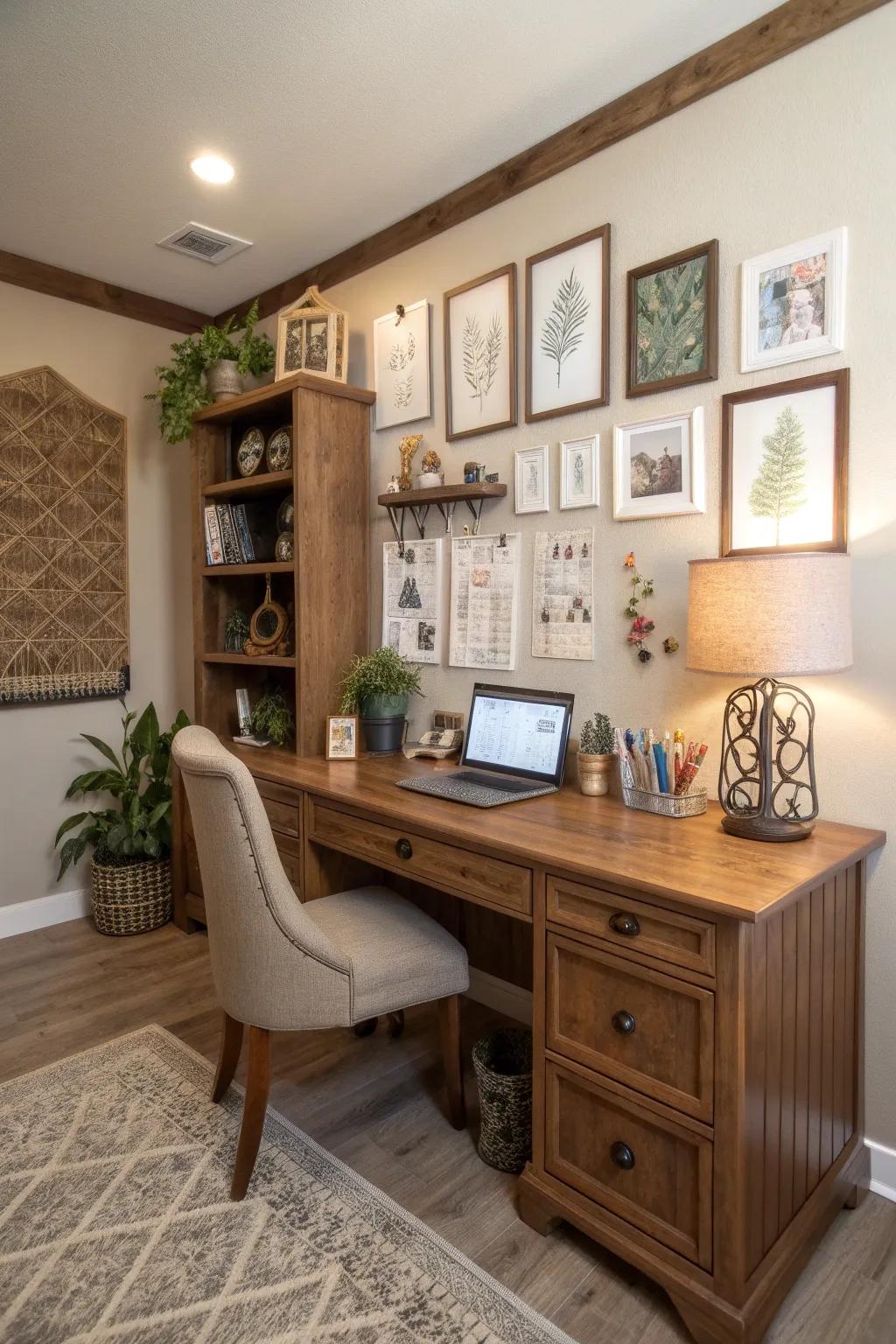A themed workspace adds some personality and makes everything feel connected.
