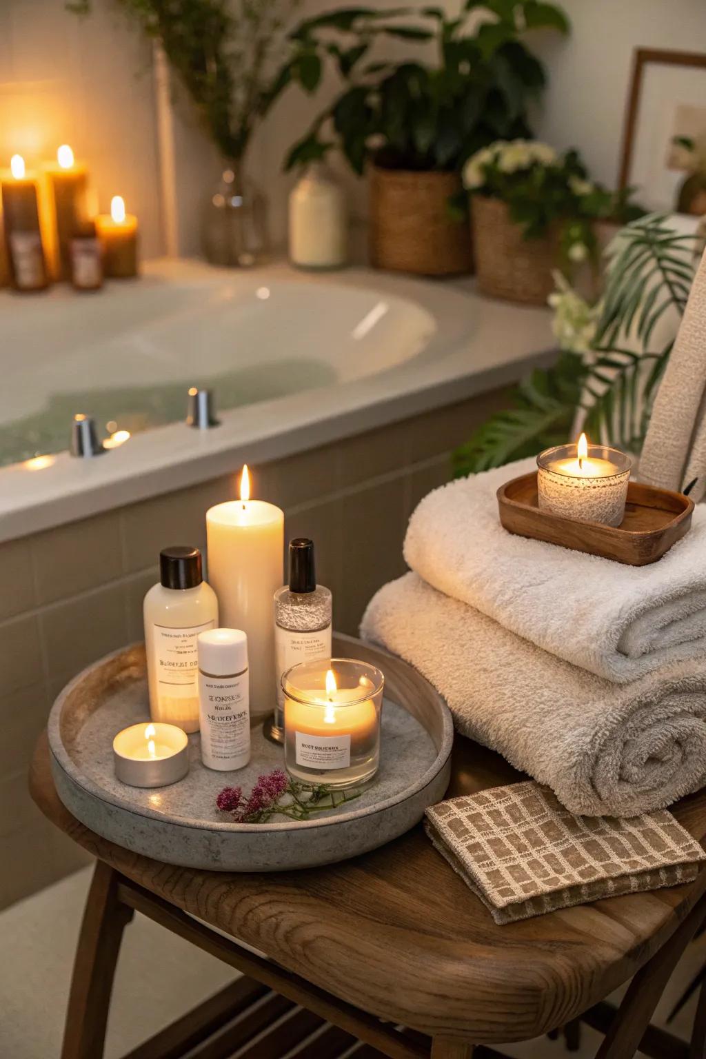 Treat yourself to a relaxing spa day at home to celebrate your birthday.