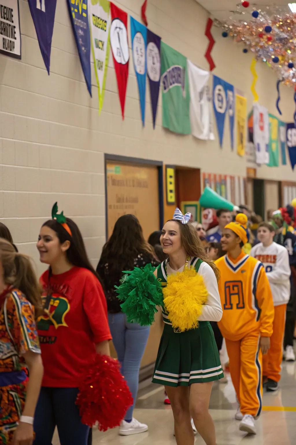 Theme days celebrate school pride and attendance together.
