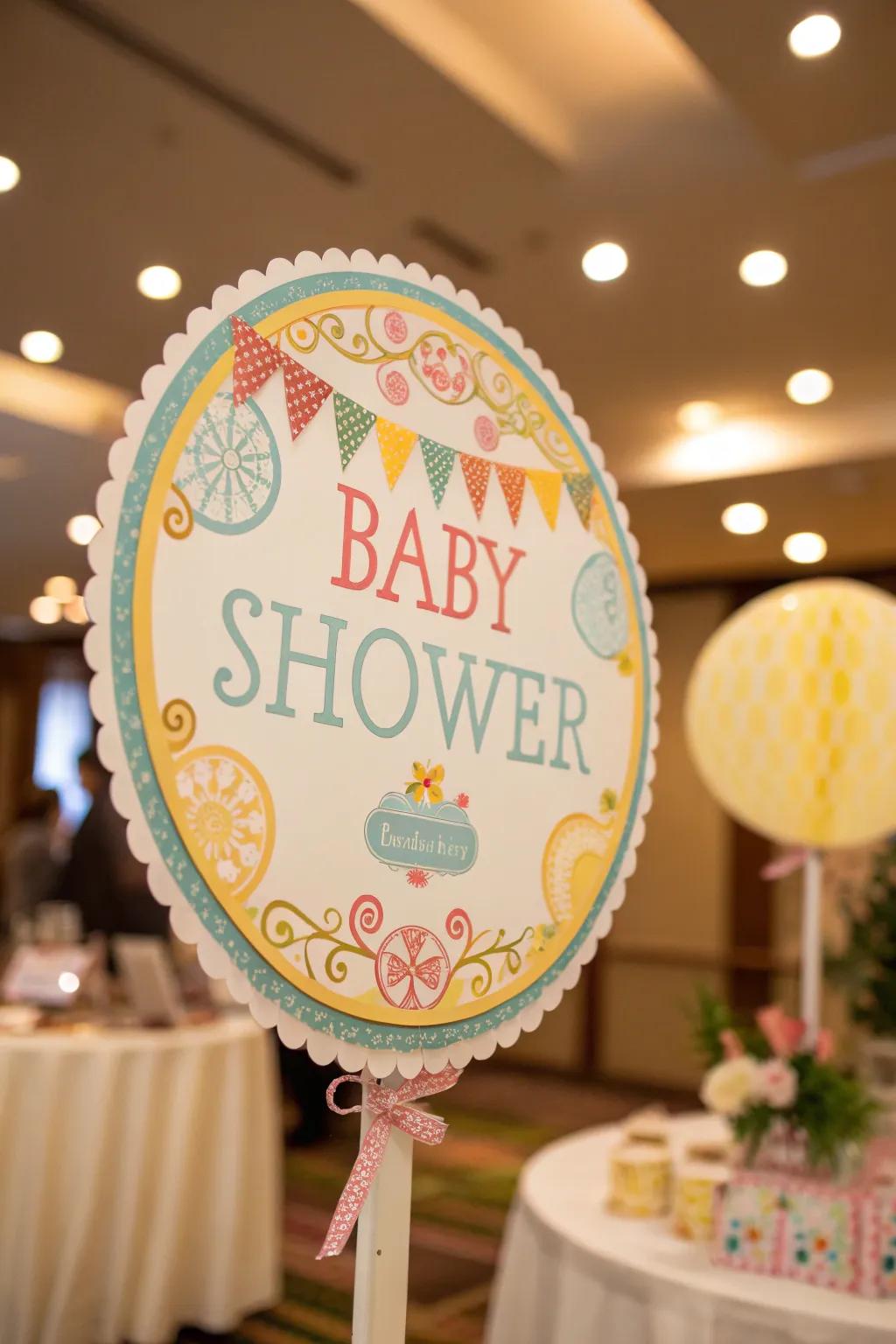Circular banners offer a unique and eye-catching design element.