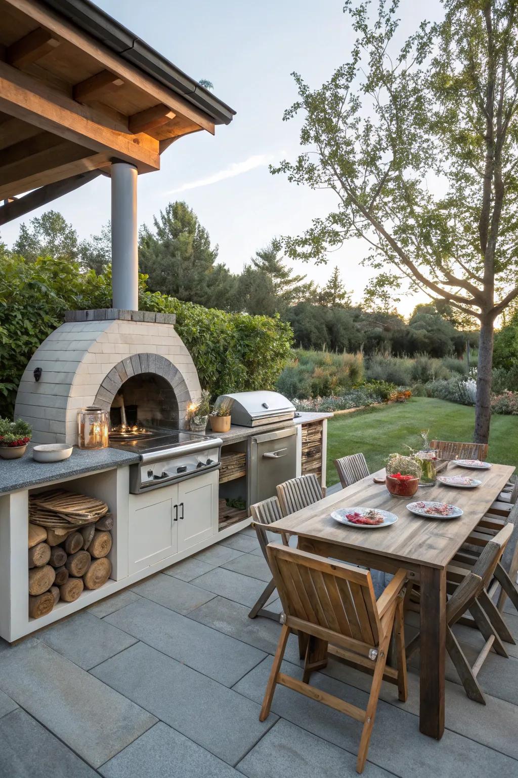 A flatbread oven brings something new to your BBQ offerings.