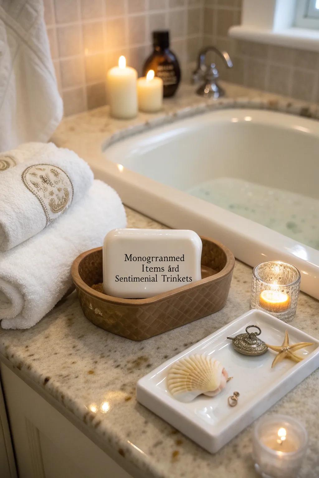 Render your bathing time special with personalized impressions.