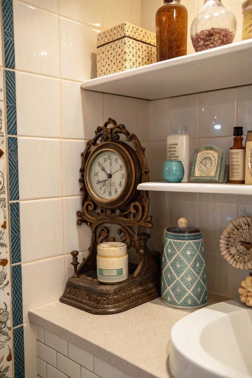 Classic treasures add personality and nostalgia.