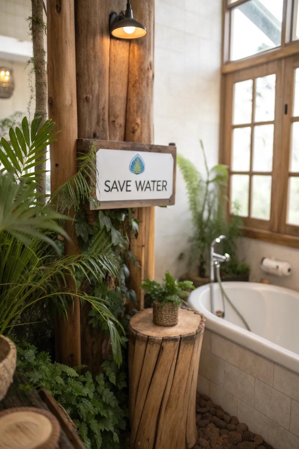 Promote eco-friendly habits with thoughtful markers.
