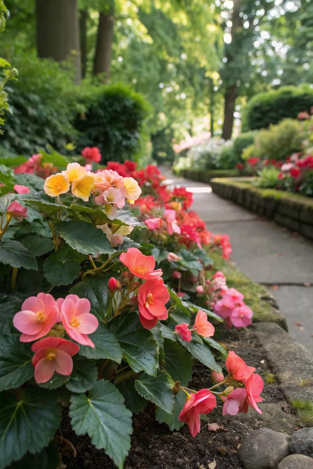 Blossomhearts are great for adding color to shady areas in your garden.