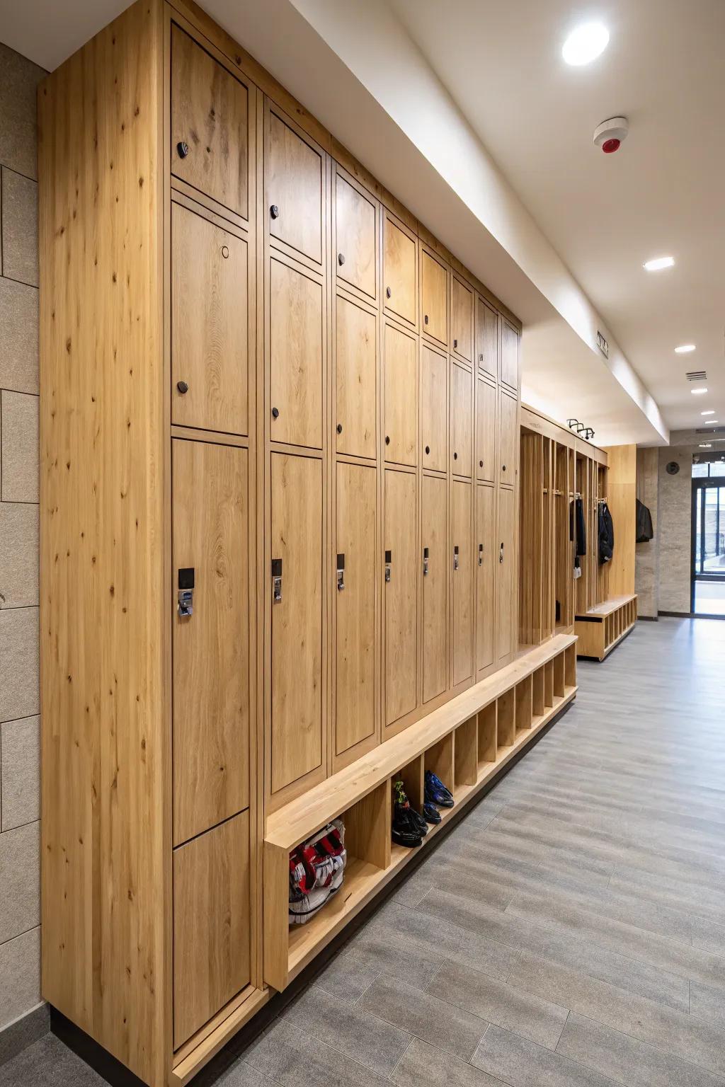 Elegant and sustainable integrated storage units.
