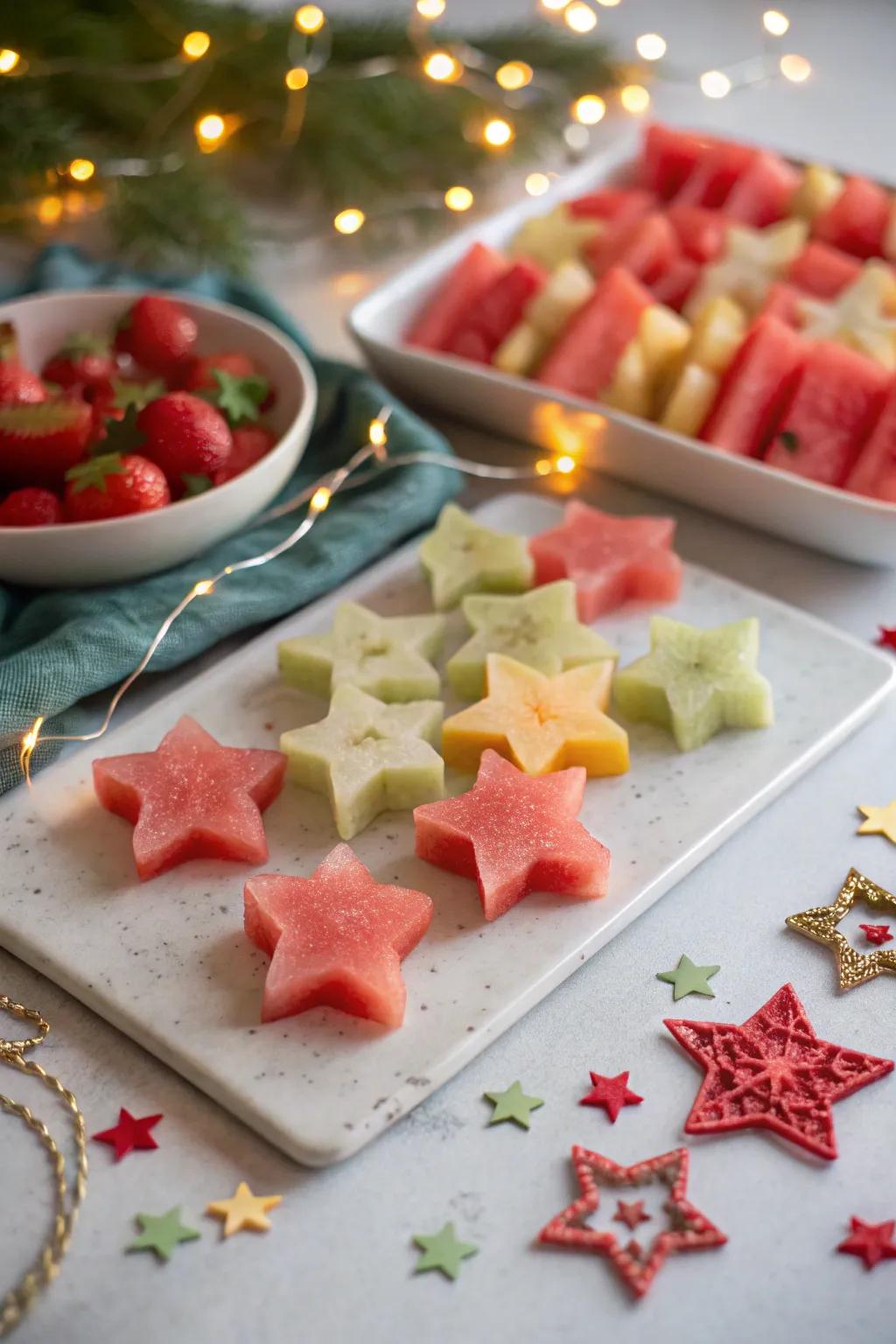 Starry fruit displays to add magic to your celebrations.