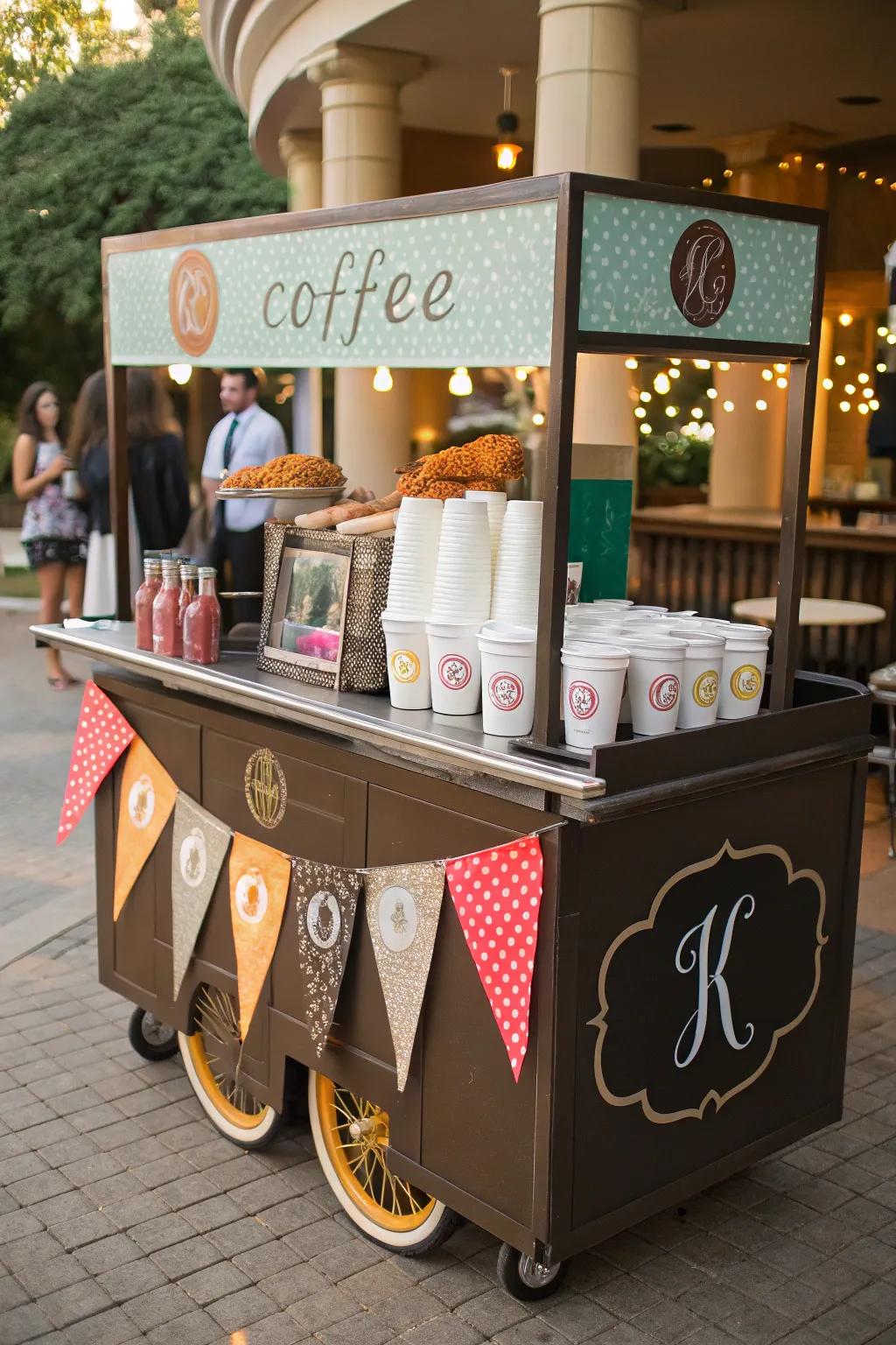 Enjoy coffee with your own personal touches.
