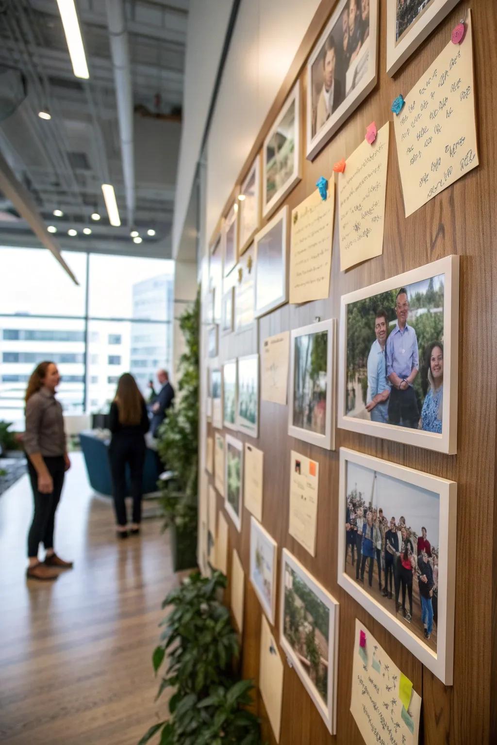 A personal touch using a heartwarming memory board