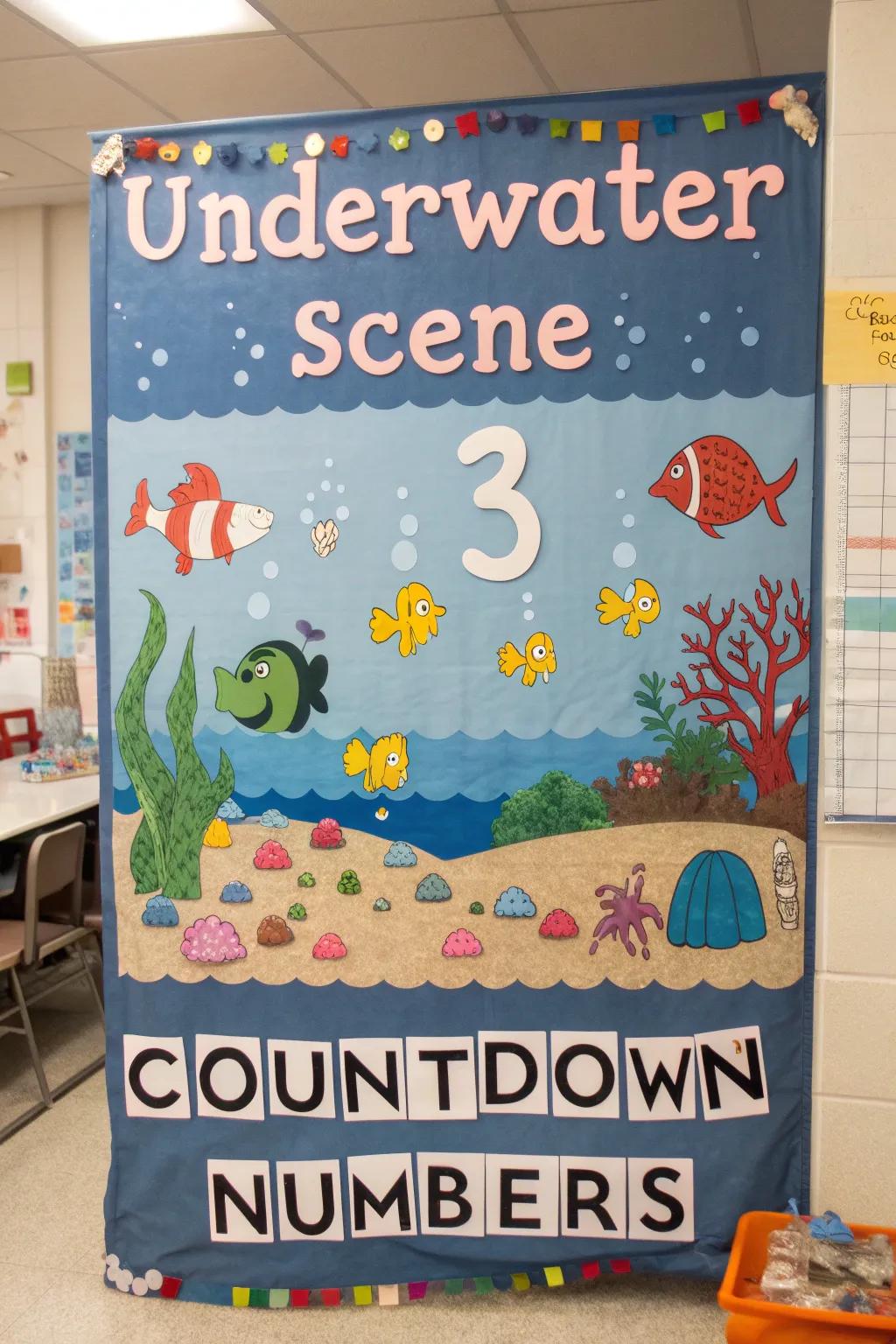 An underwater countdown bringing marine adventures to education.