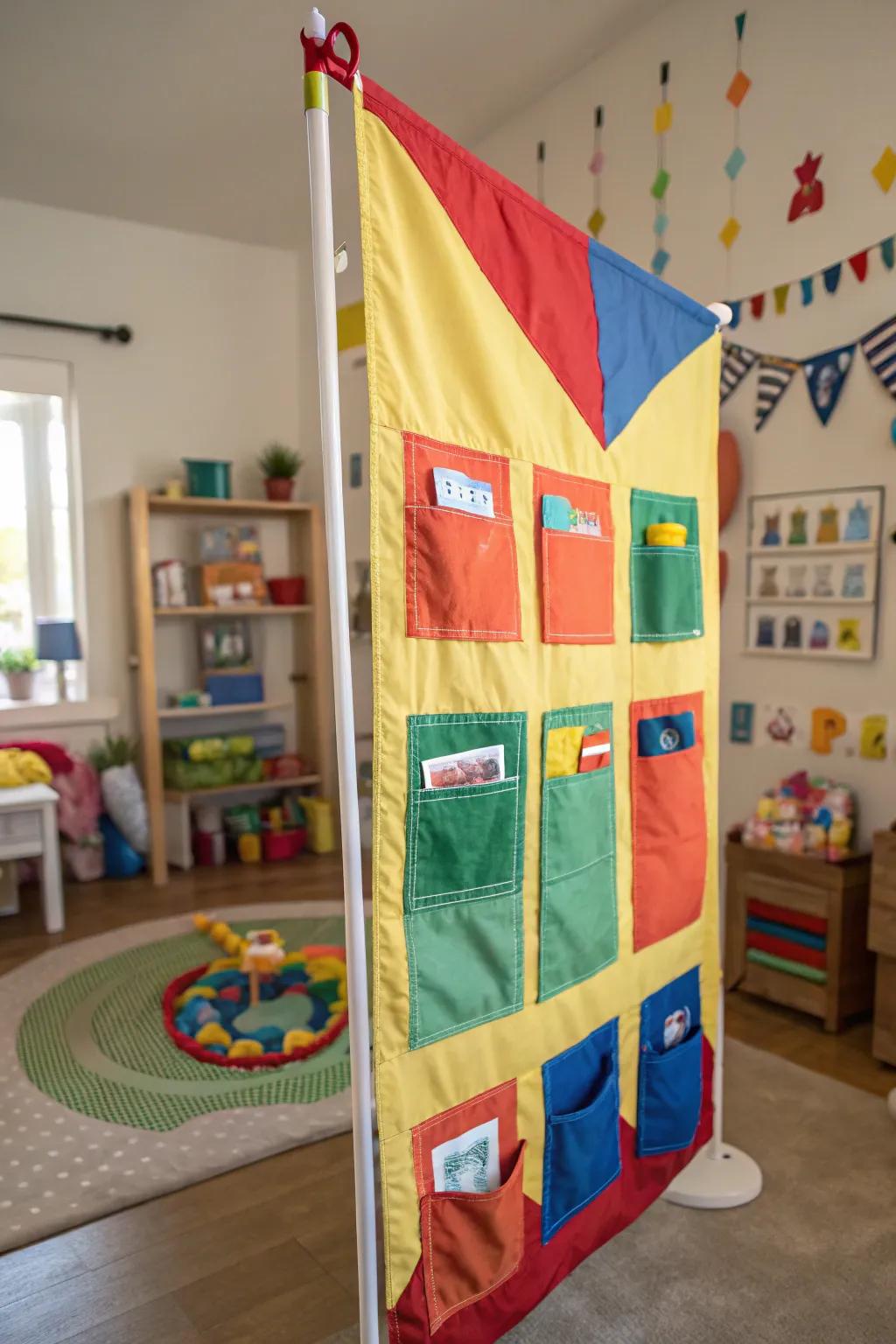 Interactive pennants blend aesthetic appeal with engaging interaction.
