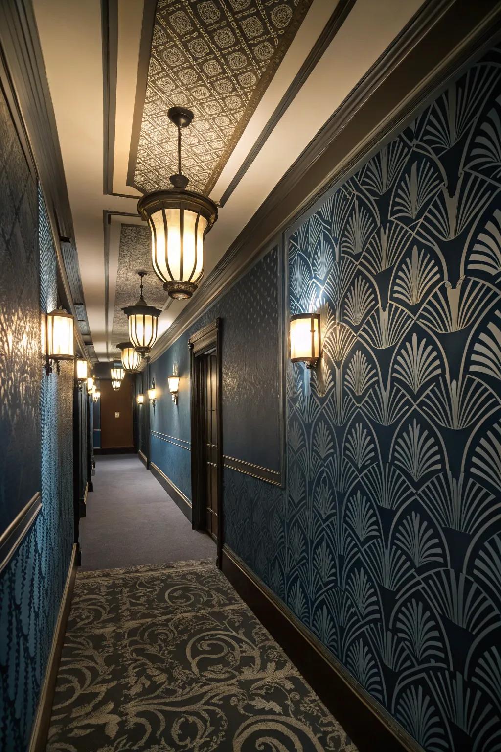 Streamlined Deco designs add timeless charm to your space.