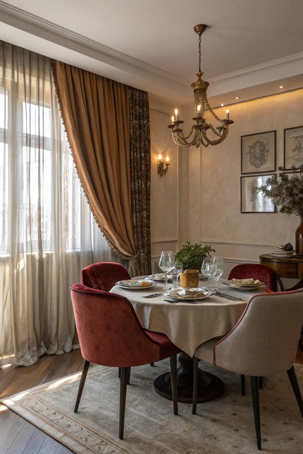 For a multi-dimensional appearance, play around with textures.