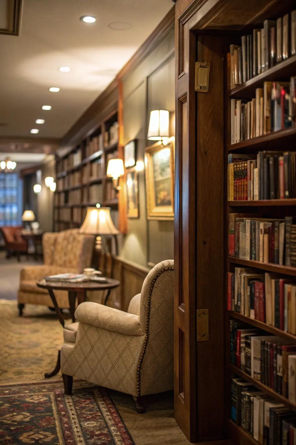 A hidden chamber packed with mystery and appeal.