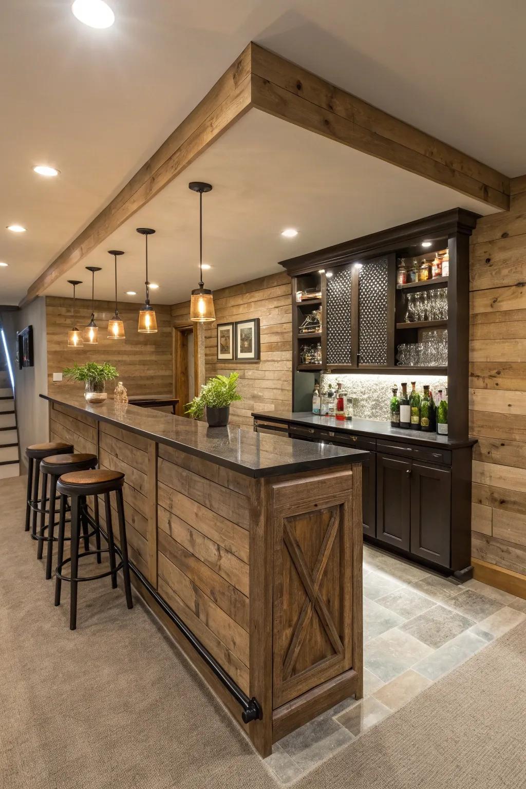 Sustainable materials add eco-conscious charm.