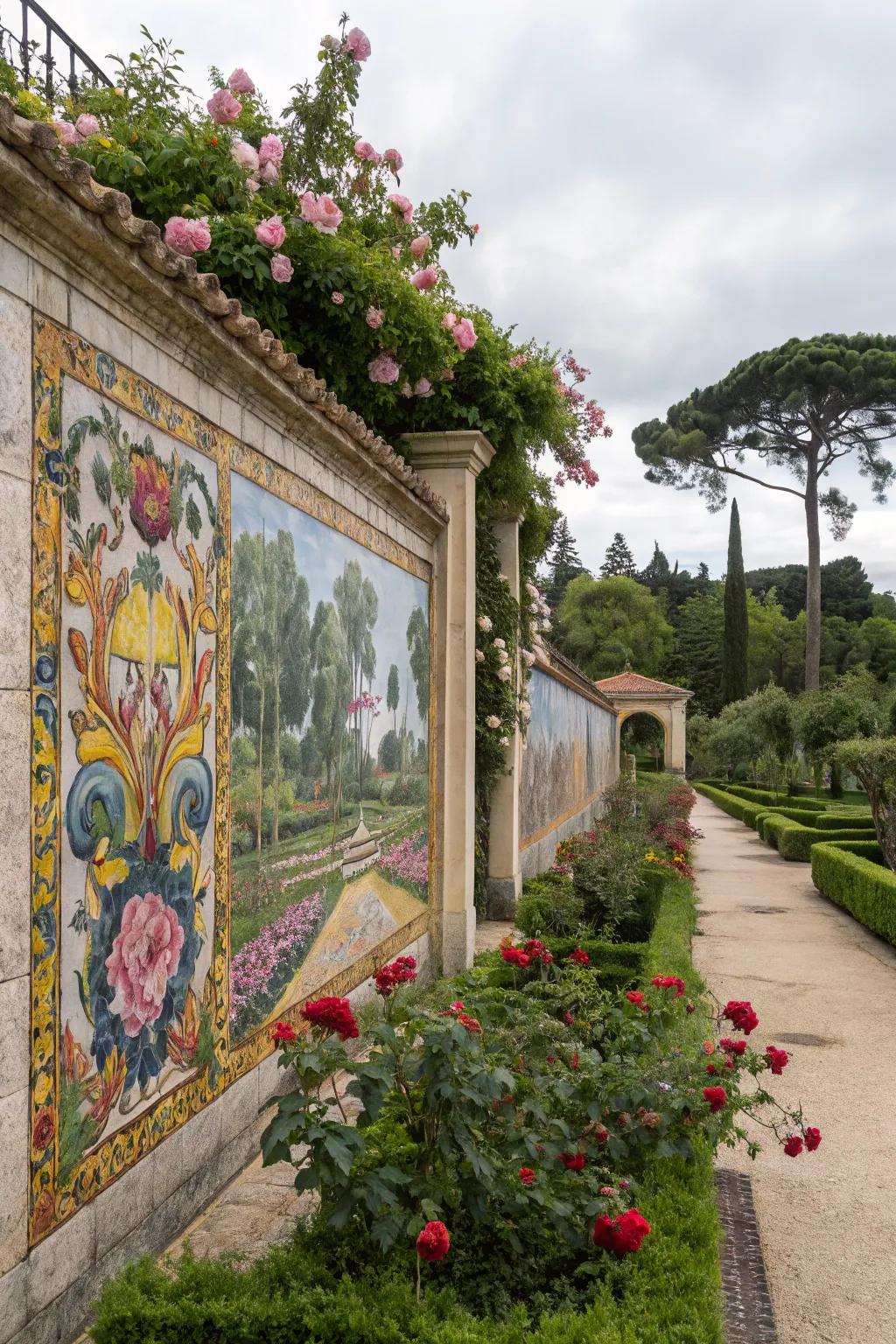 Artistic paintings turn your exterior walls into a canvas of expression.