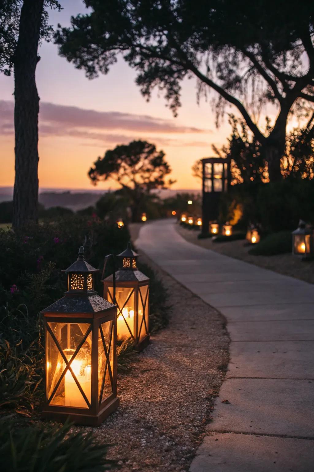 Down-to-earth hand lanterns forge a hospitable and enchanting radiance for your autumn collectives.
