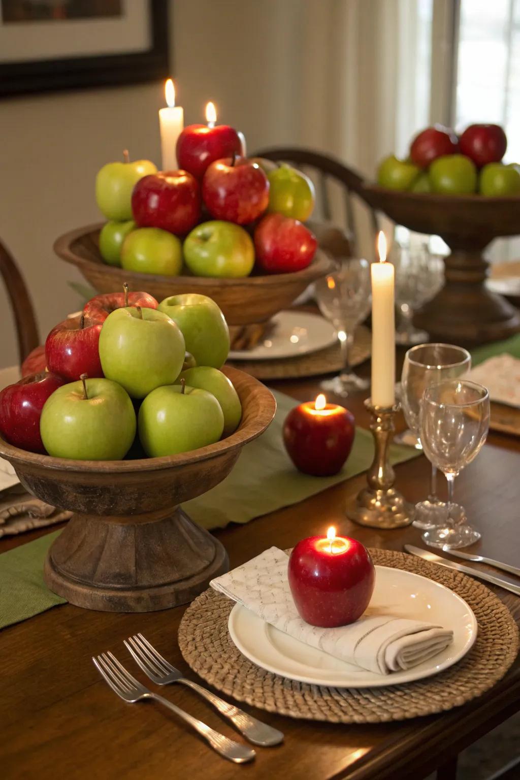Charm your visitors with fruit-themed ornamentation.