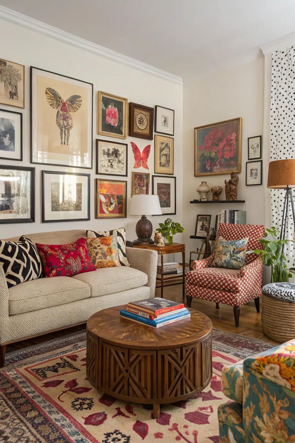 Mixed details add character and charm.