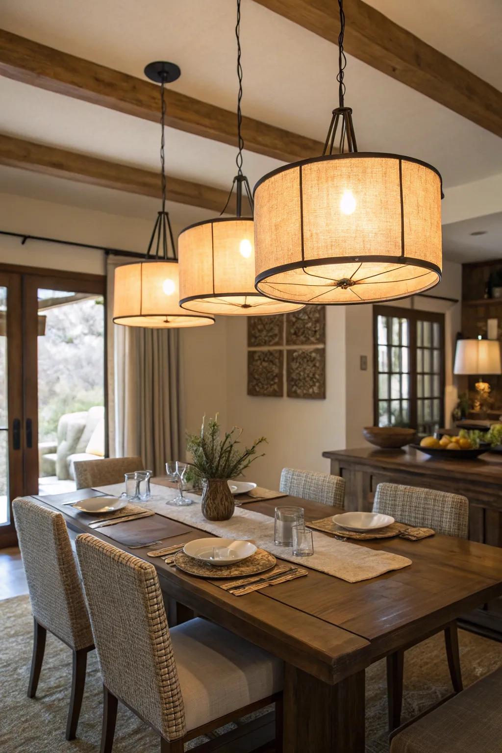 Neutral color themes ensure versatility and harmony in your lighting choices.