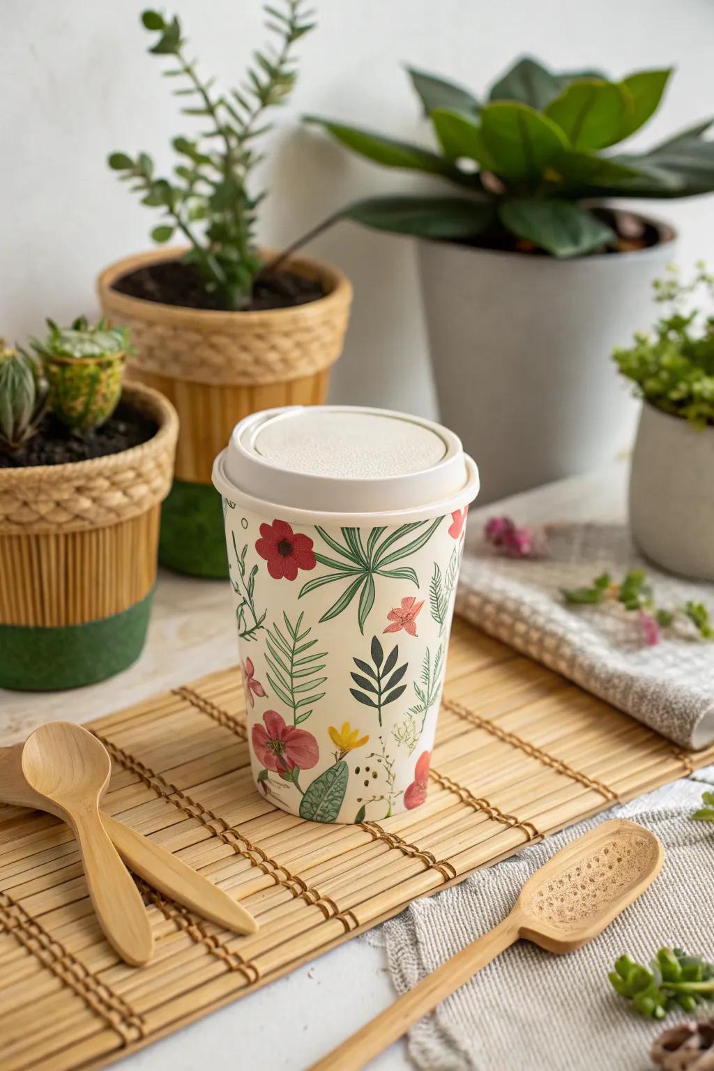 Earth-friendly flower designs for the mindful consumer.