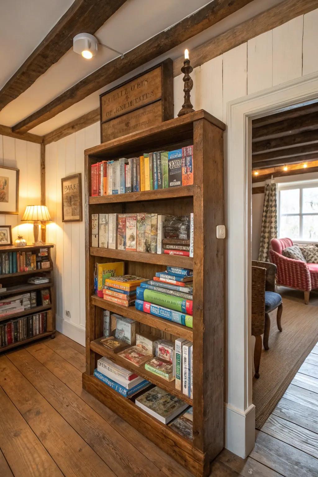 Grant renewed purpose to vintage furnishings as an innovative storage solution.