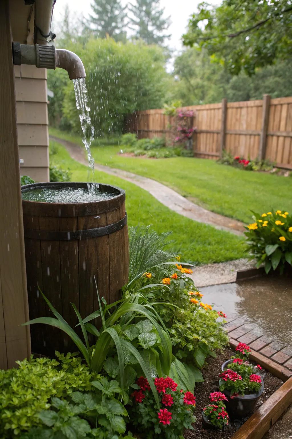 Rainwater tanks are an astute approach to conserve water and attend to your vegetation.