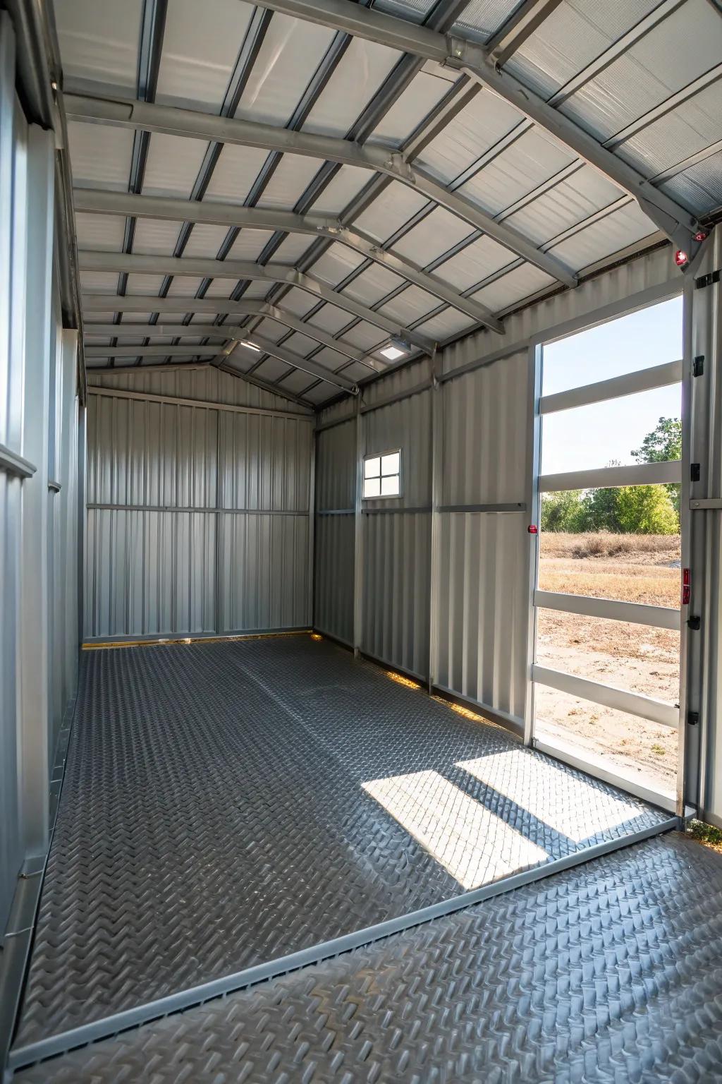 Weatherproof flooring: the secret to a shed that lasts.