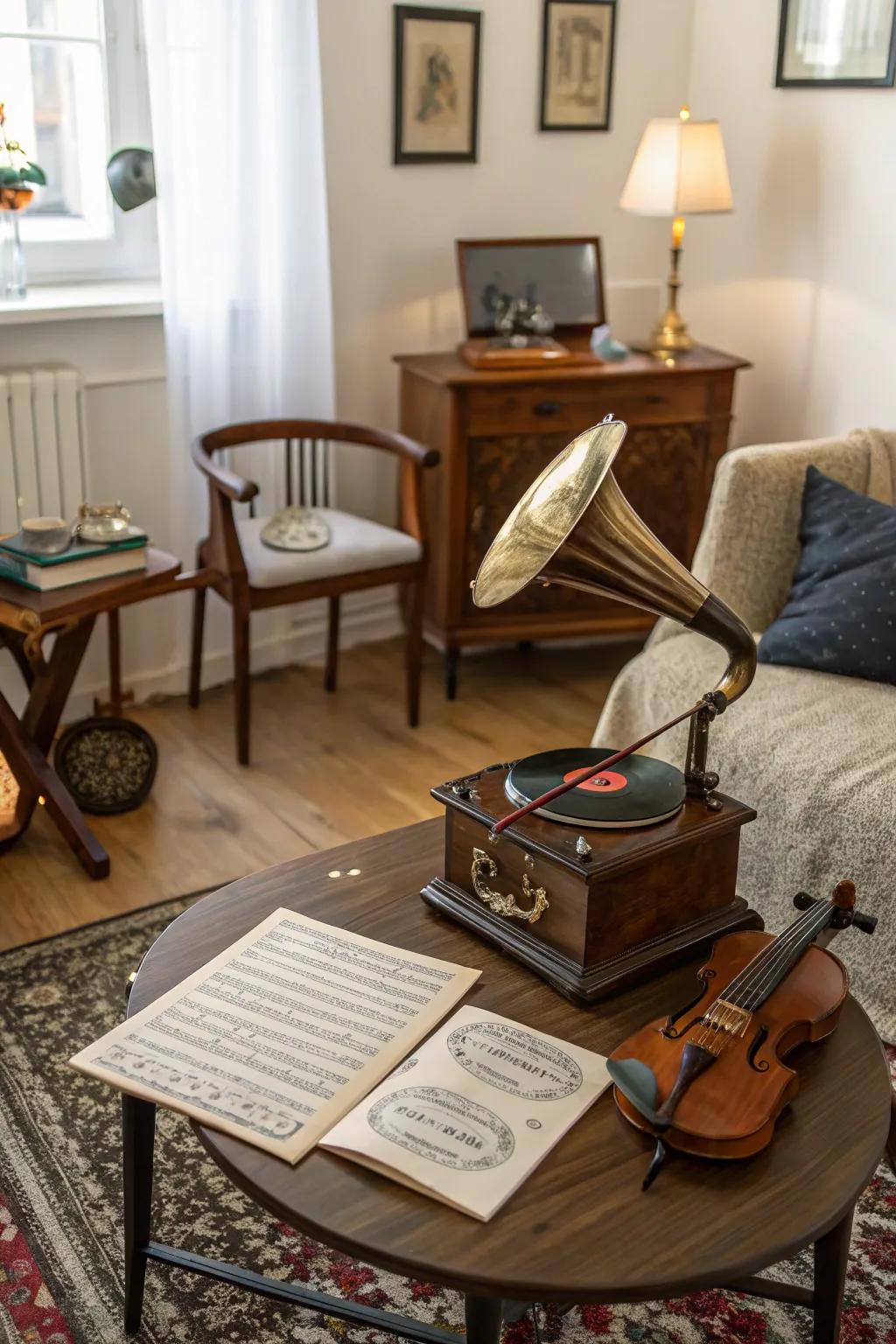 Musical aspects provide both design and conversation starters.