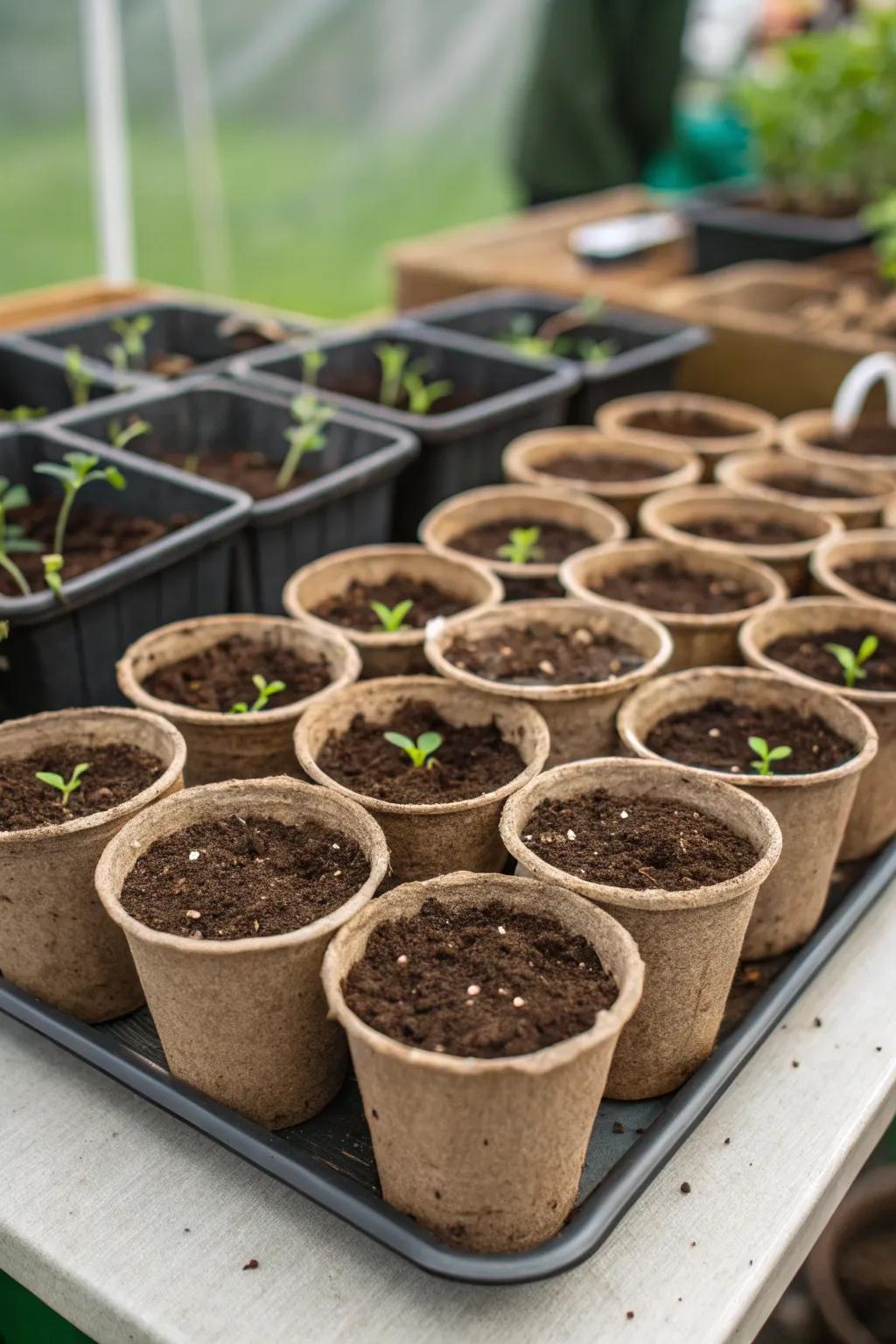 Party favors with seed starts that are great for the planet.