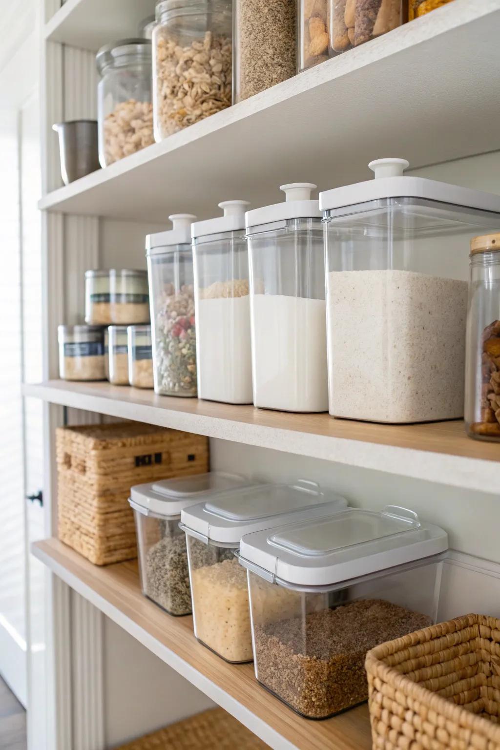 Airtight vessels sustain freshness, assuring structure.