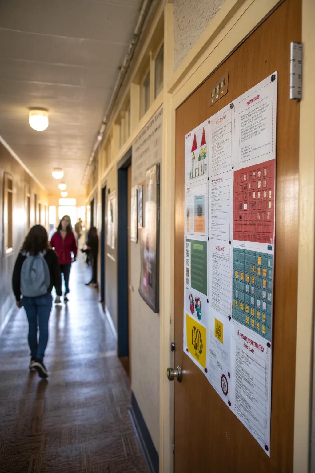 Celebrate learning using education-themed door decorations.