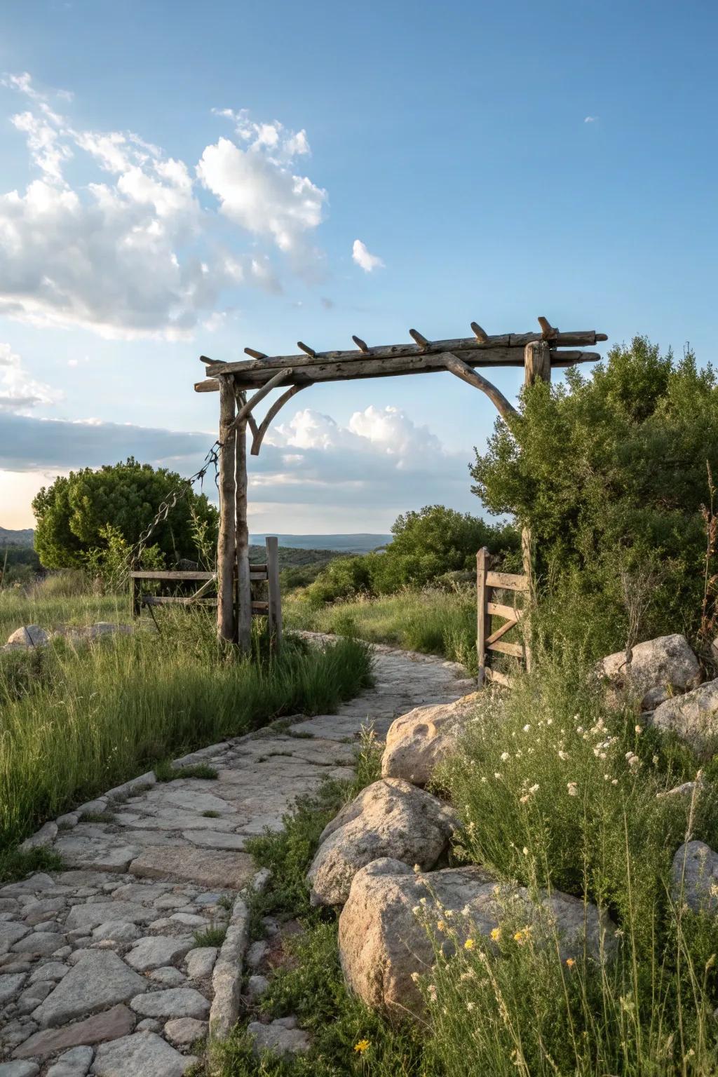 Innate integration for a harmonious entryway.