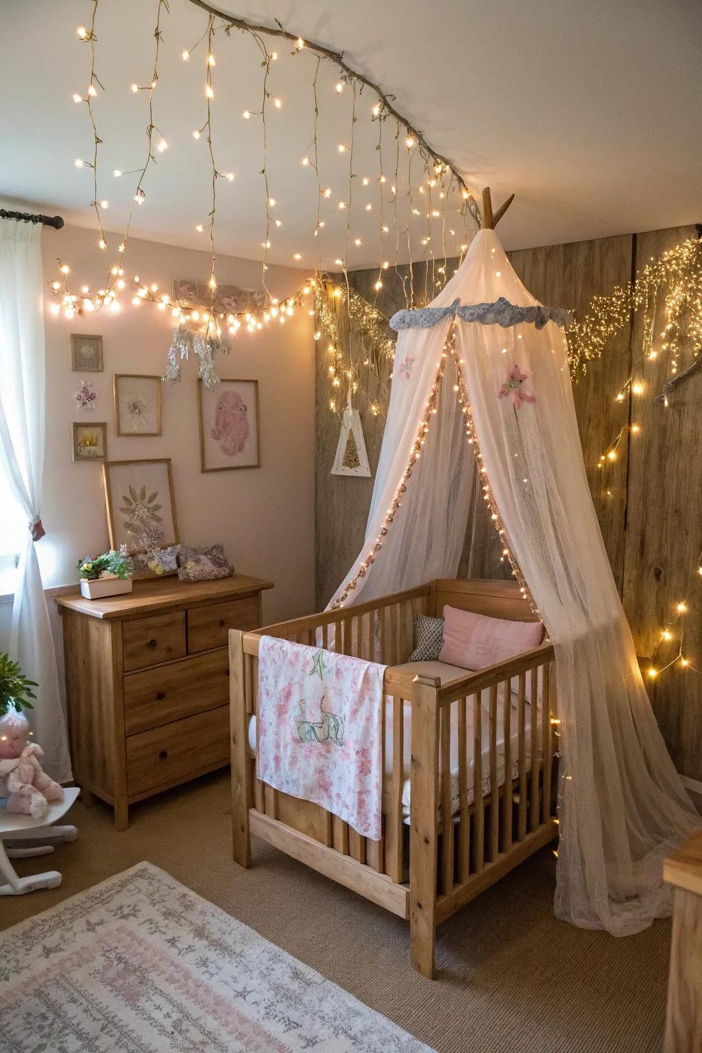 Eccentric details cultivate a captivating ambiance.