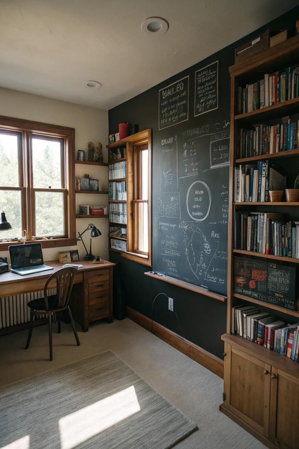 Boards facilitate creative thinking.