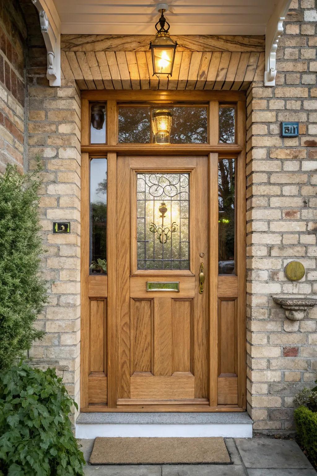 Pure timber finishes offer warmth and timeless elegance.