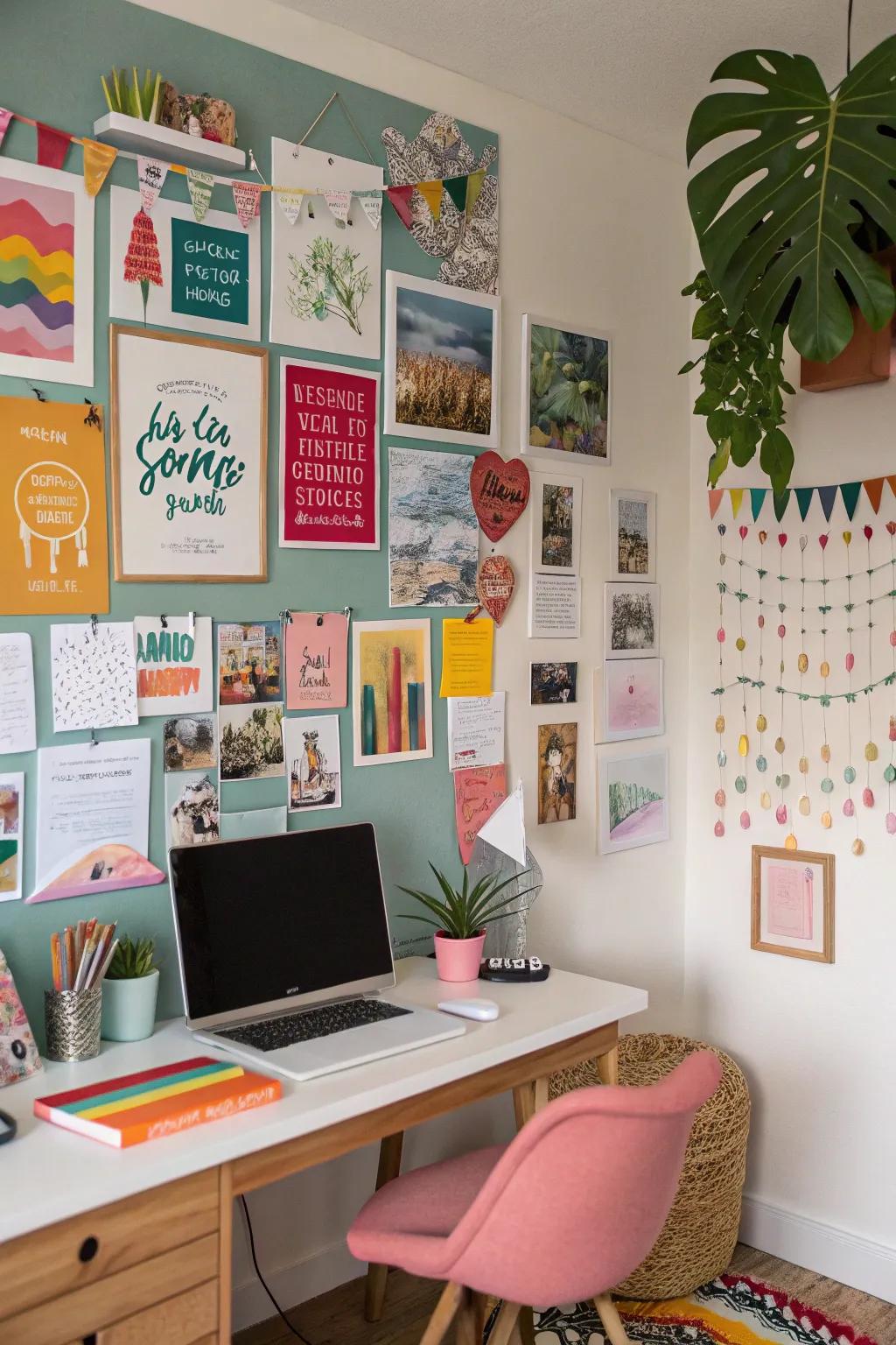 Collages offer a canvas for personal inventiveness.