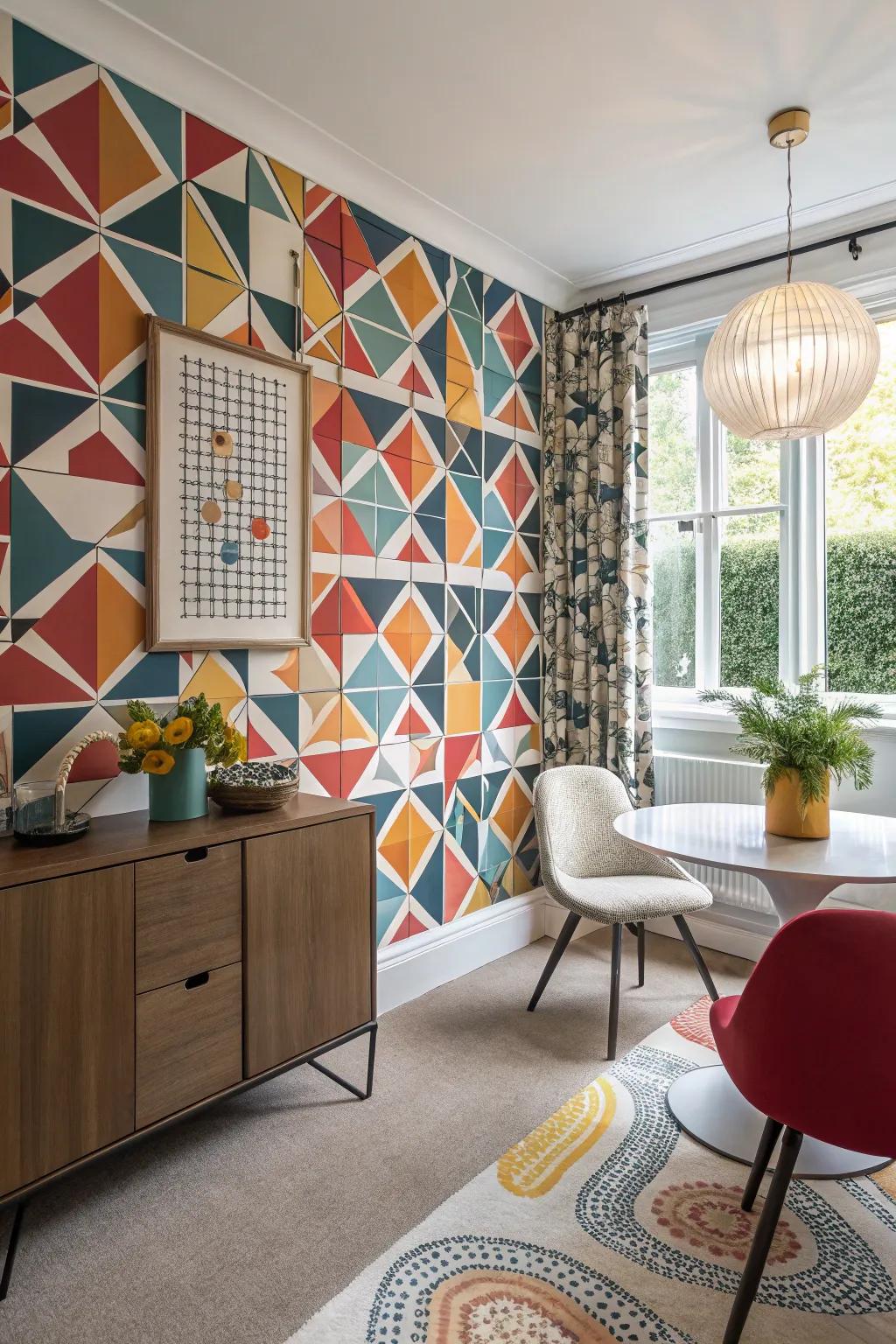 Geometric designs that engage and fascinate.