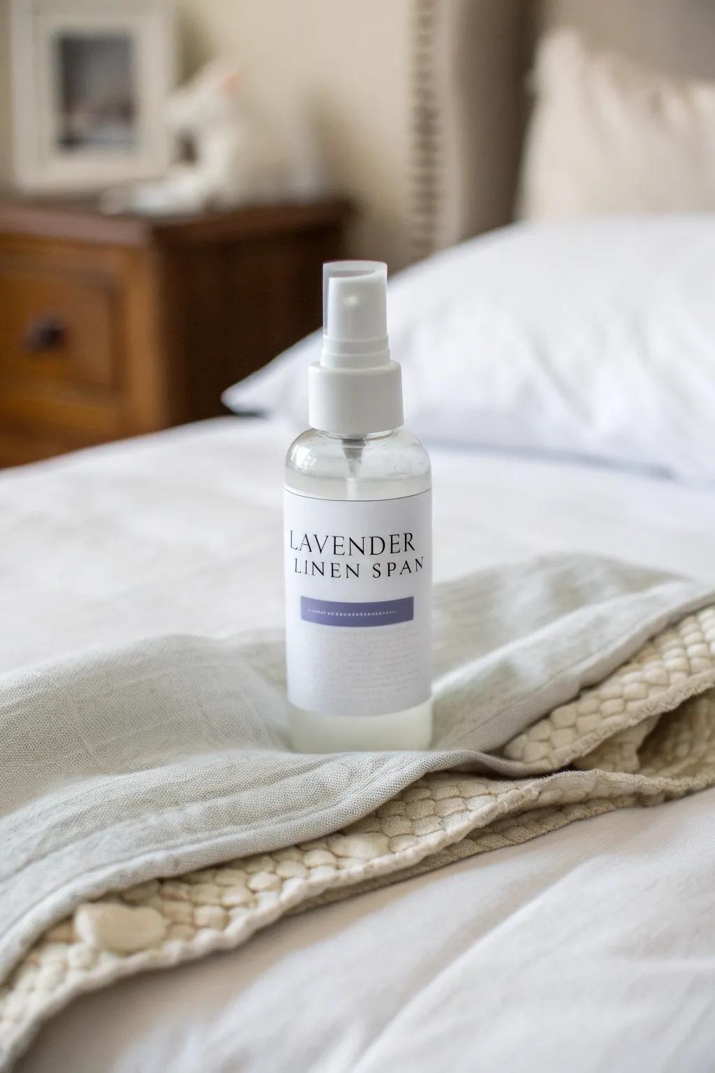 Introduce a hint of tranquility with a lavender linen mist.