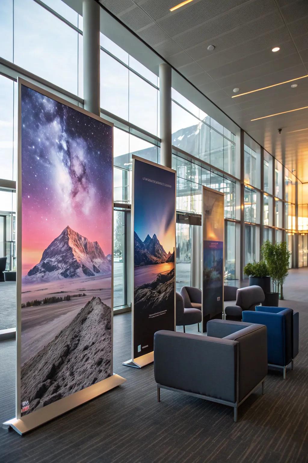 Fantastical vistas evoke imagination and curiosity.