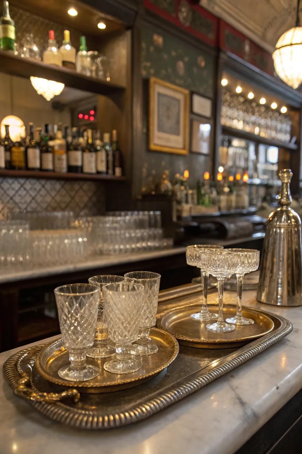A time-honored design delivers charm and nostalgia to your bar.