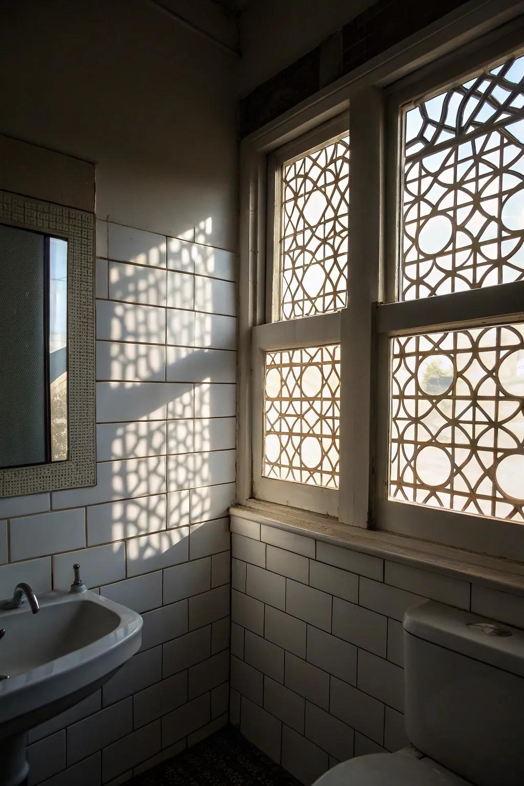 Budget-friendly privacy: Covering offers an effective solution.