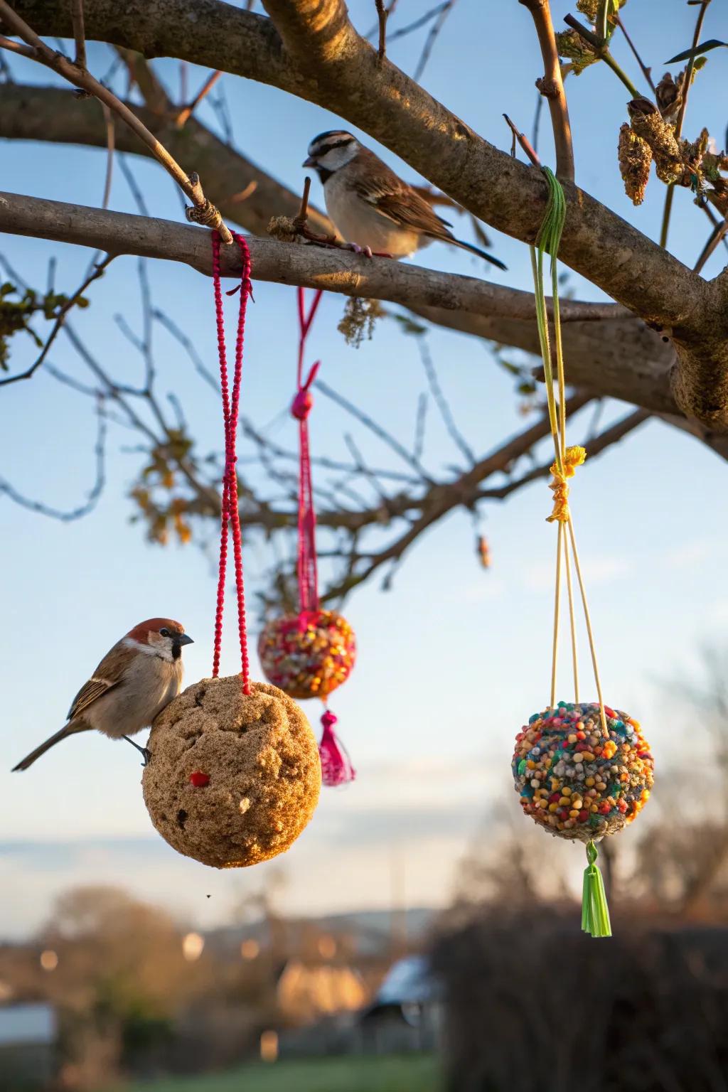 Home made decorations that offer a personal and unique element.
