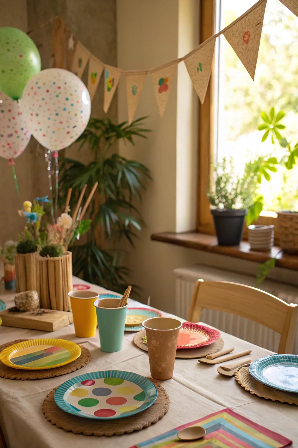 Eco-sympathetic segments conjure up a stunning table underpinned by ethical principles.