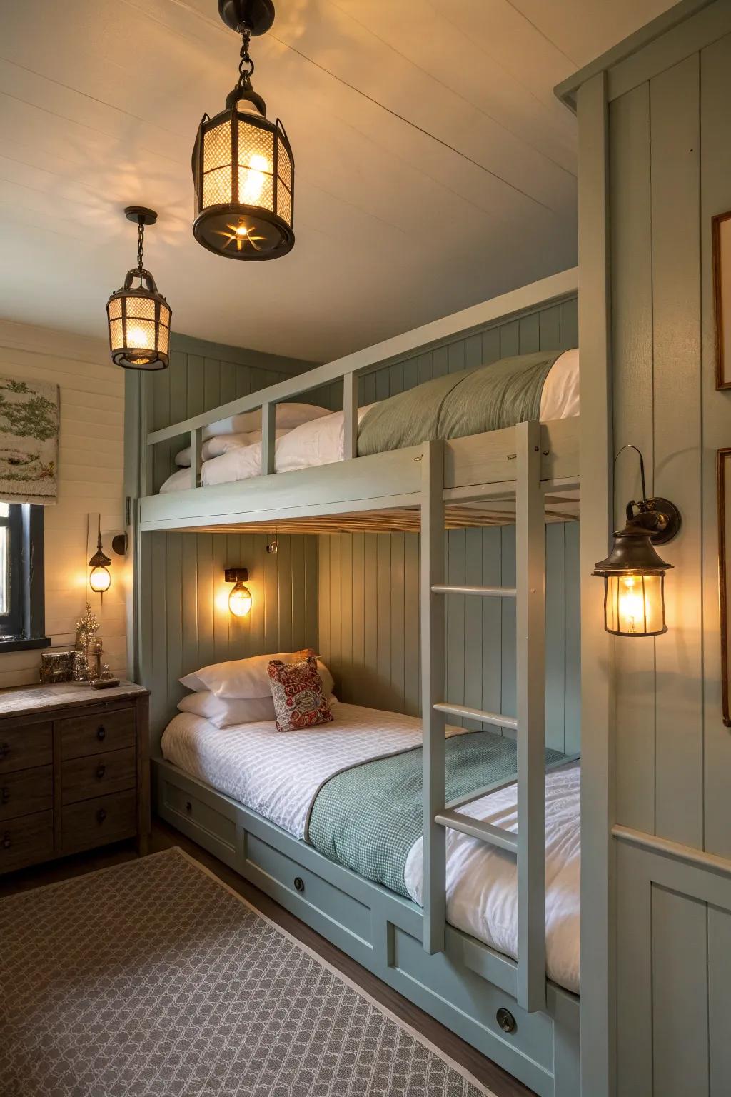 Vintage highlights for enduring charm.