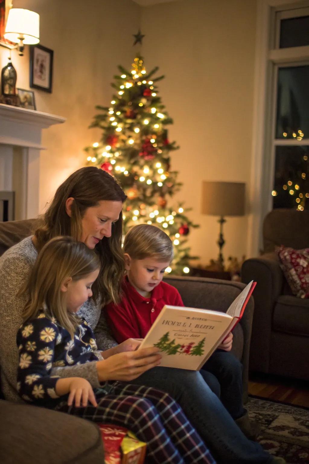 Capture the charm of Christmas Eve rituals.