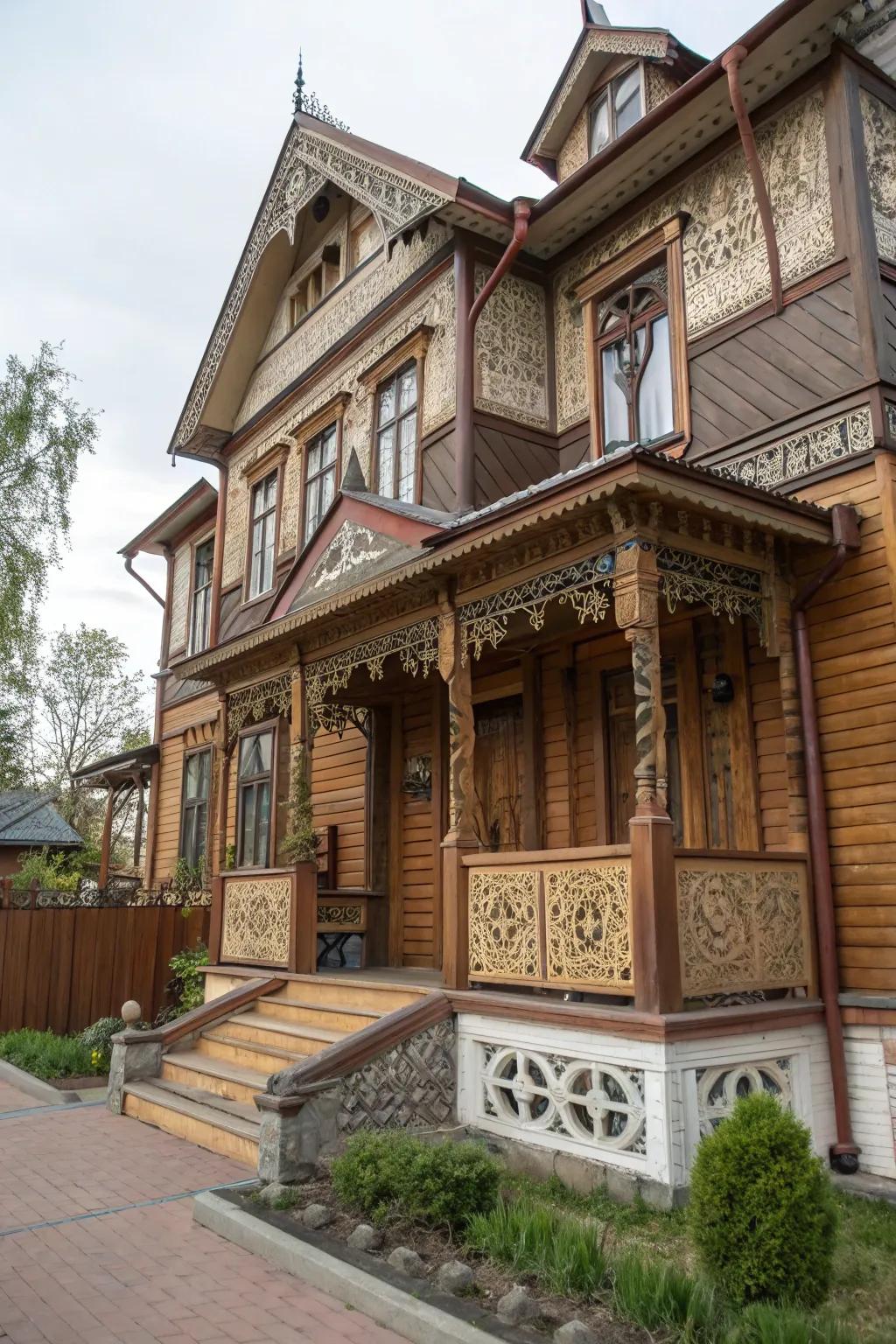 A home where artisanal artistry shines in every aspect.